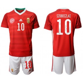 Billige Fotballdrakter Ungarn SZOBOSZLAI 10 Barn Hjemmedraktsett 2020 Kortermet